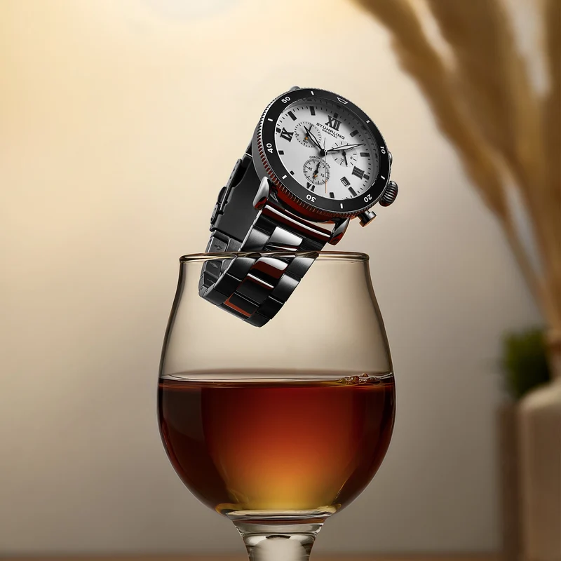 Stührling DualMode 4040 Quartz 48mm Chronograph
