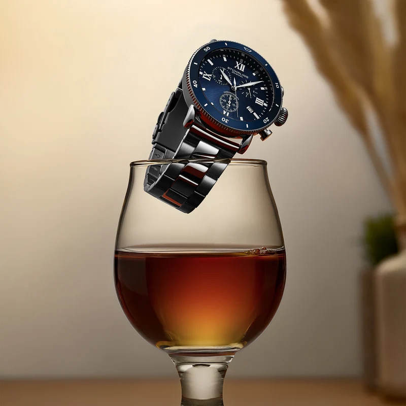 Stührling DualMode 4040 Quartz 48mm Chronograph