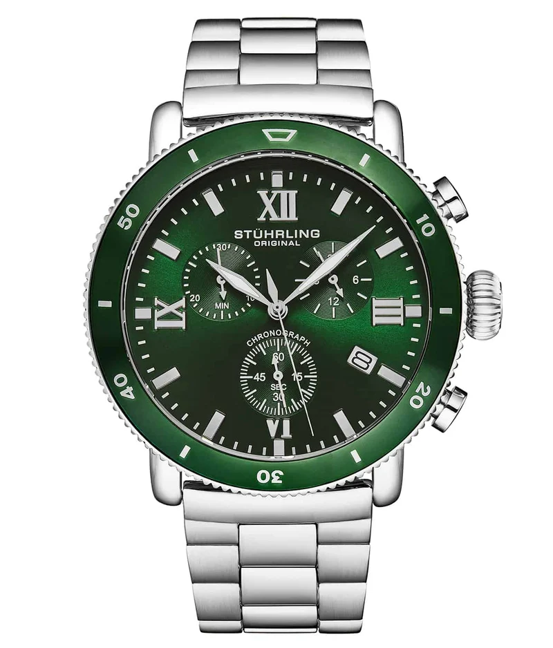 Stührling DualMode 4040 Quartz 48mm Chronograph