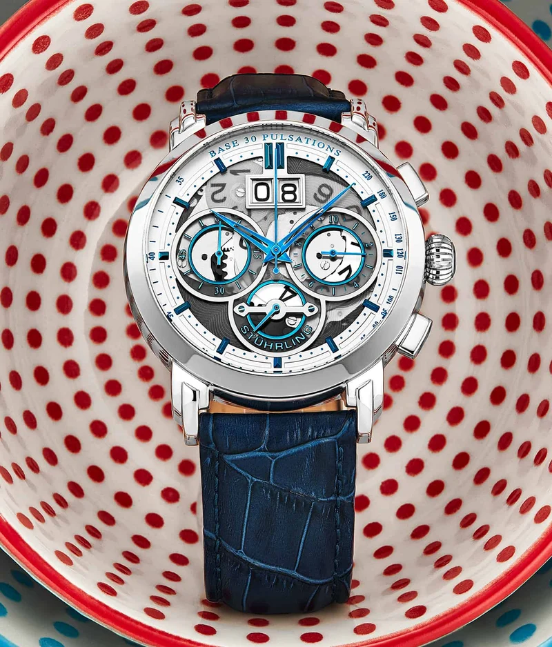 Stührling Imperia 4030 Quartz 47mm Chronograph