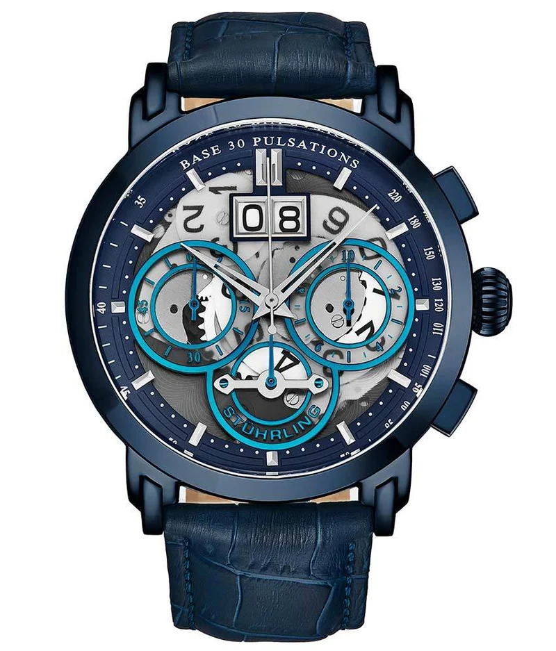 Stührling Imperia 4030 Quartz 47mm Chronograph