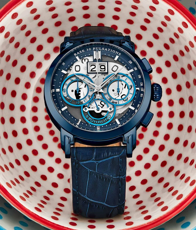 Stührling Imperia 4030 Quartz 47mm Chronograph