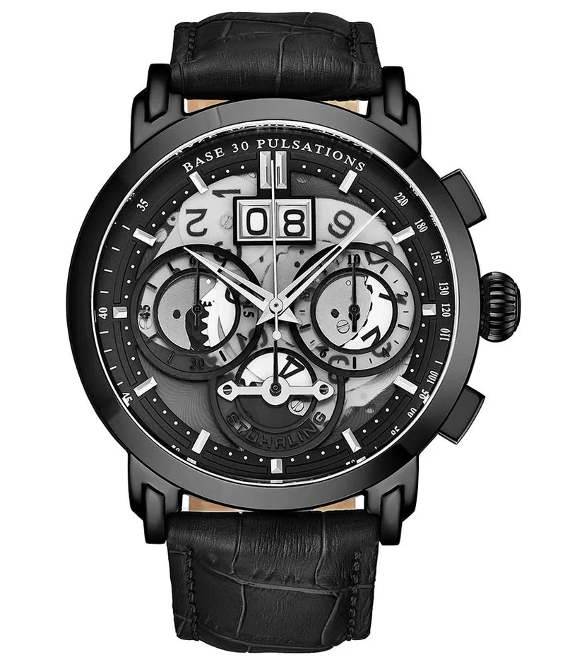Stührling Imperia 4030 Quartz 47mm Chronograph