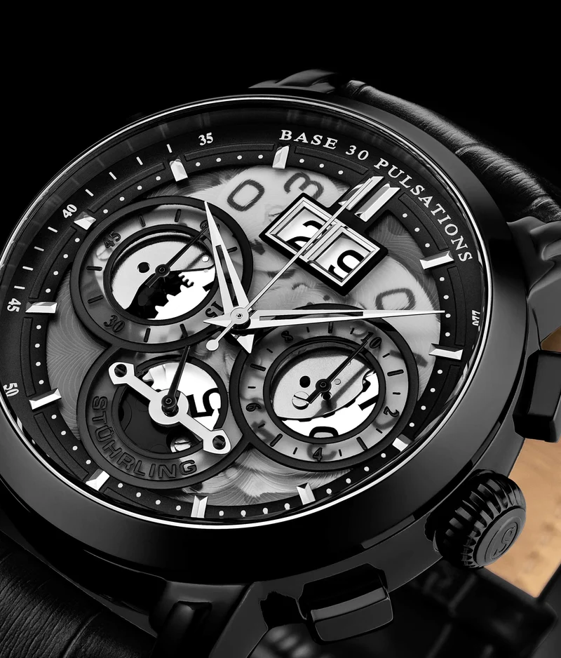 Stührling Imperia 4030 Quartz 47mm Chronograph