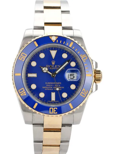 Rolex Submariner Date Edelstahl Gelbgold 116613LB