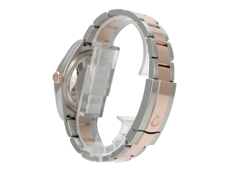 Rolex Datejust 36 Oystersteel Everose-Gold 126231 Choco Dia