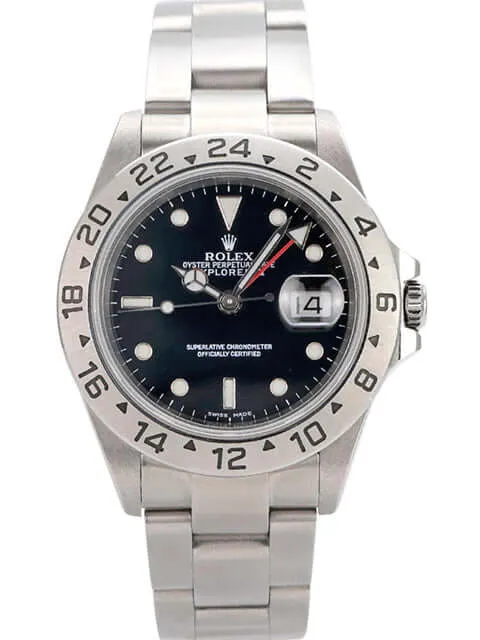 Rolex Explorer II Ref. 16570 Zifferblatt Schwarz