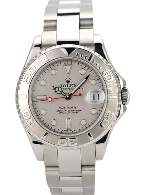 Rolex Yacht-Master 35 Edelstahl Platin 168622