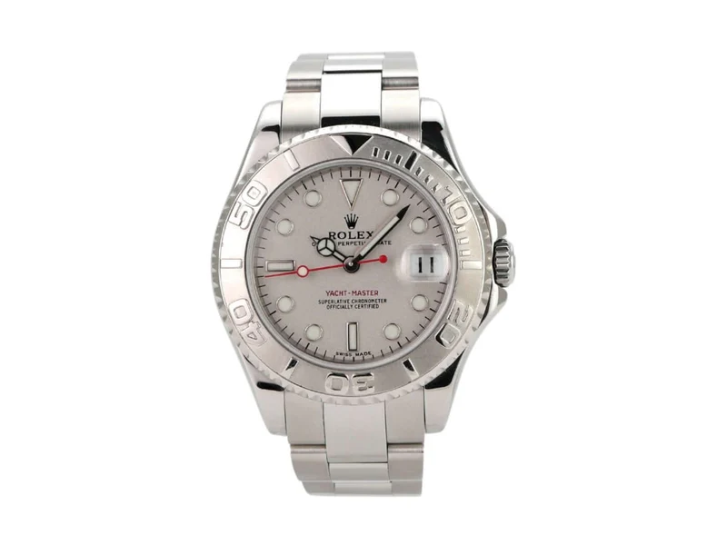 Rolex Yacht-Master 35 Edelstahl Platin 168622