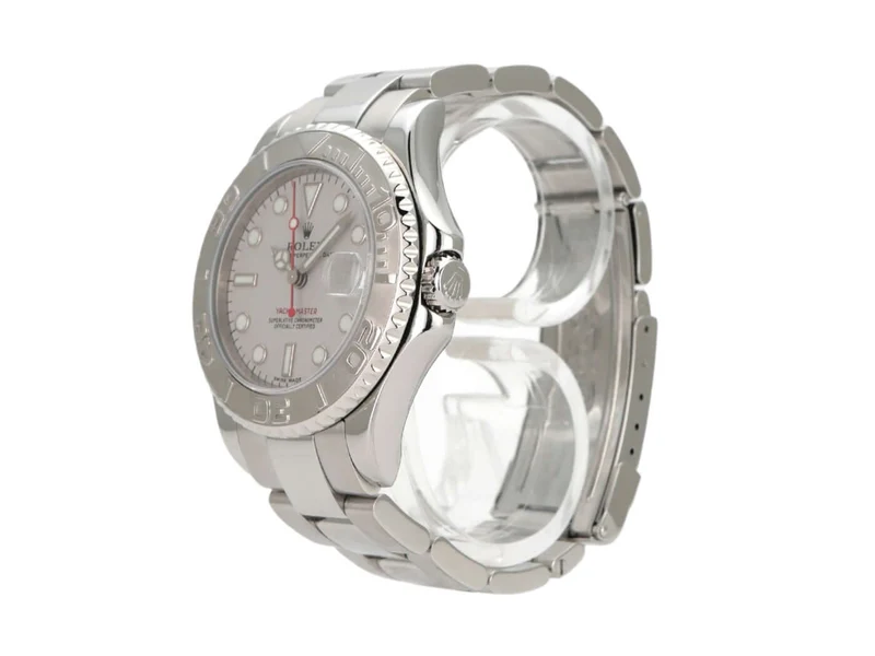 Rolex Yacht-Master 35 Edelstahl Platin 168622