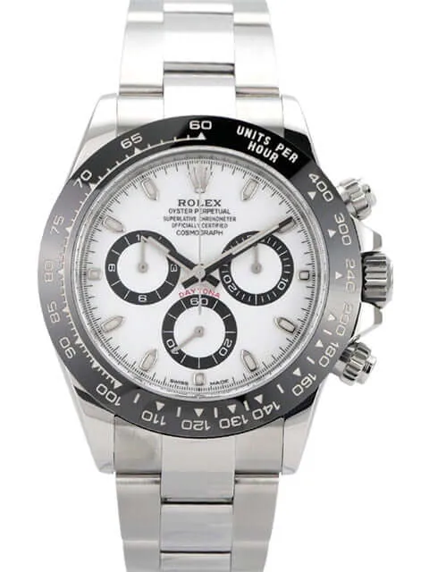 Rolex Daytona Edelstahl 116500LN Weiß