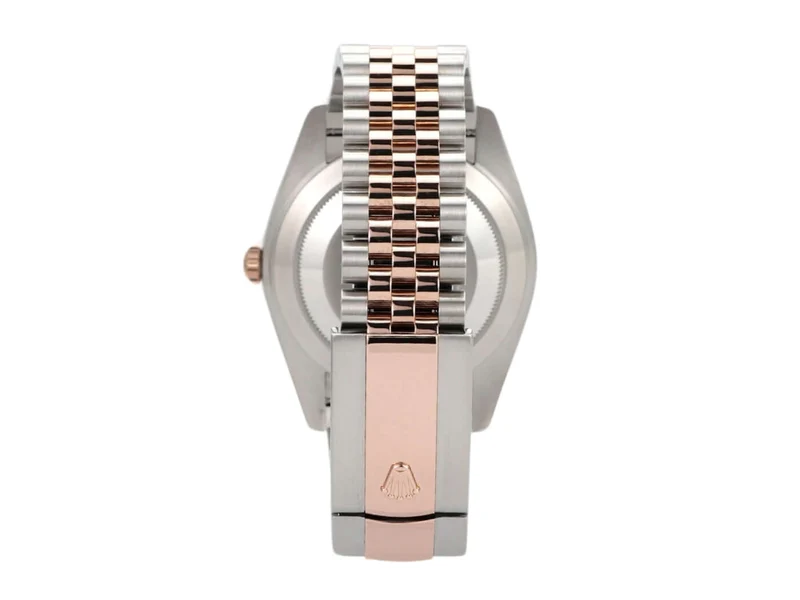 Rolex Datejust 41 Edelstahl Everose-Gold 126331 Choco Diamant Jubile-Band