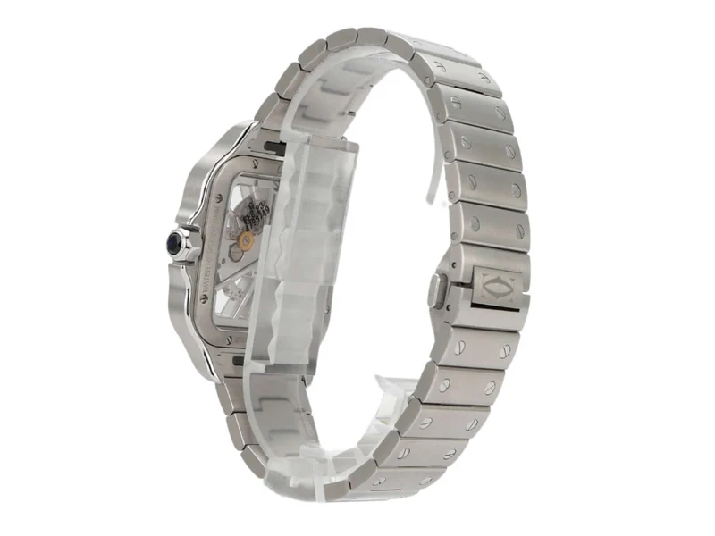 Cartier Santos de Cartier skelettiert großes Modell WHSA0015