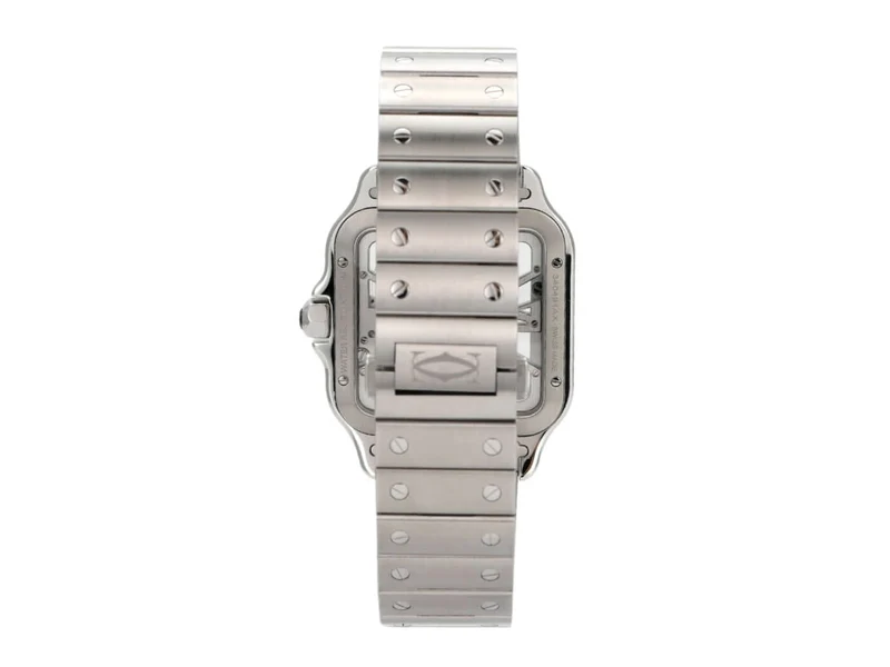 Cartier Santos de Cartier skelettiert großes Modell WHSA0015