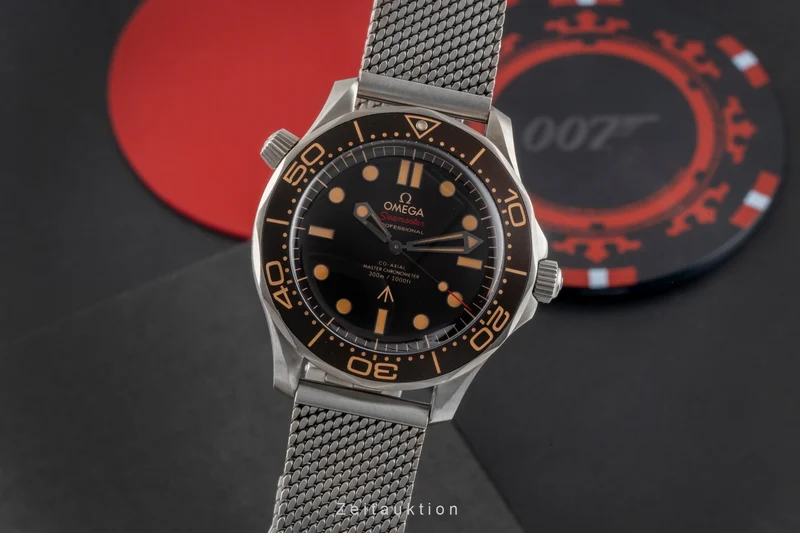 Omega Seamaster titanium automatic men's watch 210.90.42.20.01.001 LP: 10900EUR [2604135]