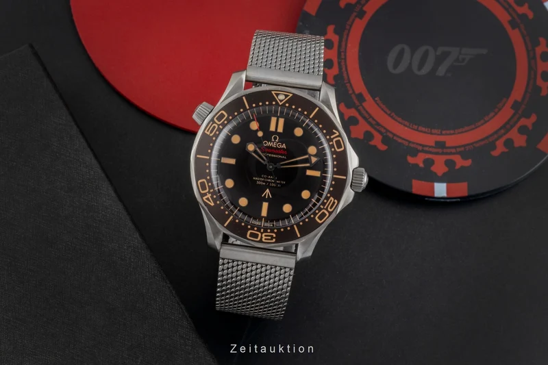 Omega Seamaster titanium automatic men's watch 210.90.42.20.01.001 LP: 10900EUR [2604135]