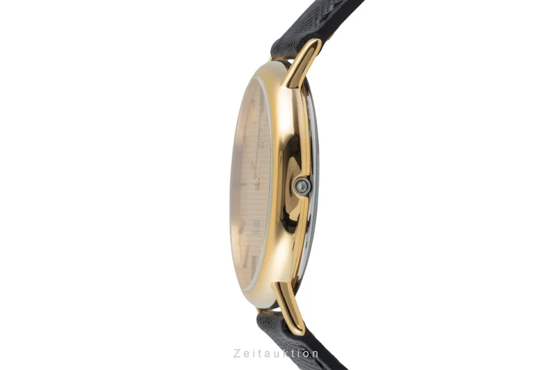 Omega De Ville gilt / steel quartz men's watch 191.0092 Vintage [2603882]
