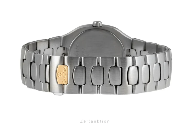 Omega Seamaster steel / gold quartz men's watch 396.1022 Vintage [2604001]