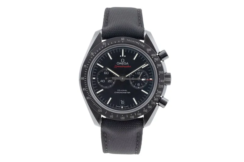 Omega Speedmaster Moonwatch chronograph ceramic automatic men's watch 311.92.44.51.01.007 LP: 13900EUR [2603049]