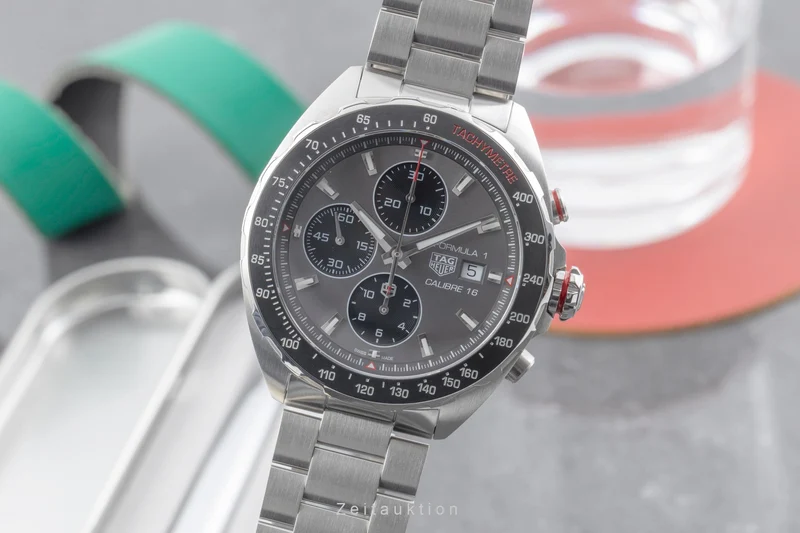 Tag Heuer Formula 1 chronograph steel automatic men's watch CAZ2012.BA0876 LP: 4550EUR [2604206]