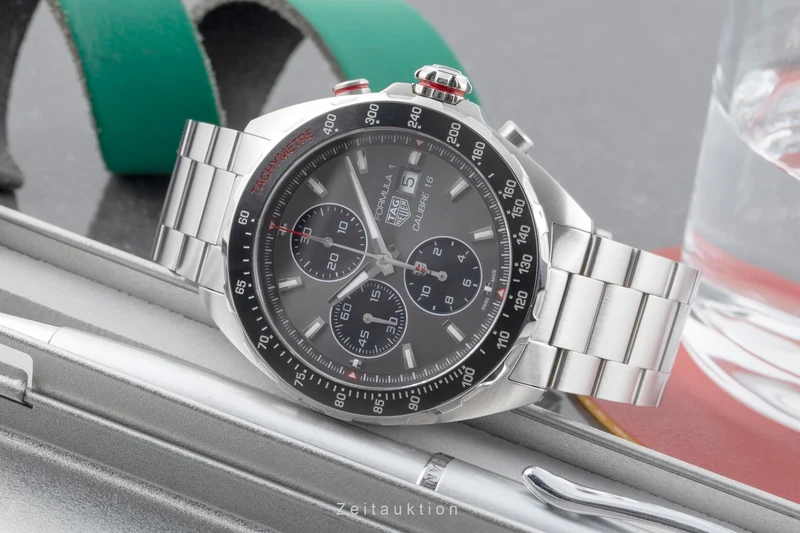 Tag Heuer Formula 1 chronograph steel automatic men's watch CAZ2012.BA0876 LP: 4550EUR [2604206]