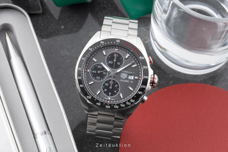 Tag Heuer Formula 1 chronograph steel automatic men's watch CAZ2012.BA0876 LP: 4550EUR [2604206]