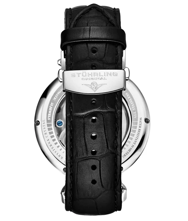 Stührling Modena Dual Time Automatic 4033 46mm Skeleton