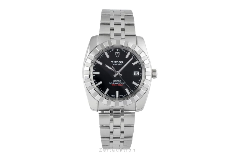 Tudor Classic Date steel automatic men's watch 21010 LP: 3110EUR [2603921]