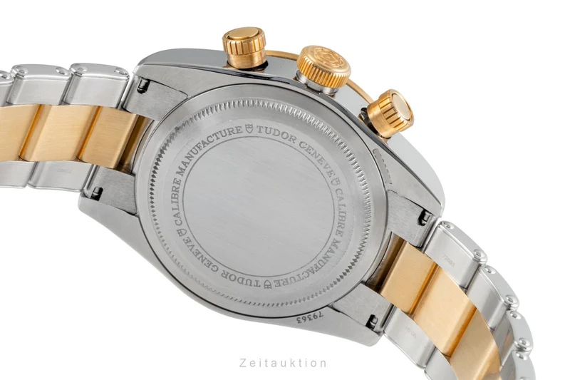 Tudor Black Bay chronograph steel / gold automatic men's watch M79363N-0001 LP: 9790EUR [2604006]