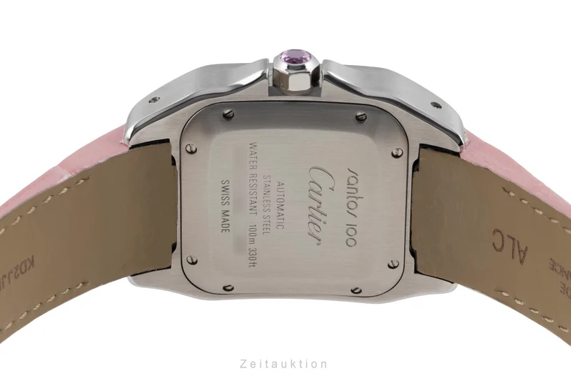 Cartier Santos 100 steel automatic women's watch W20133X8, 2878 [2603957]