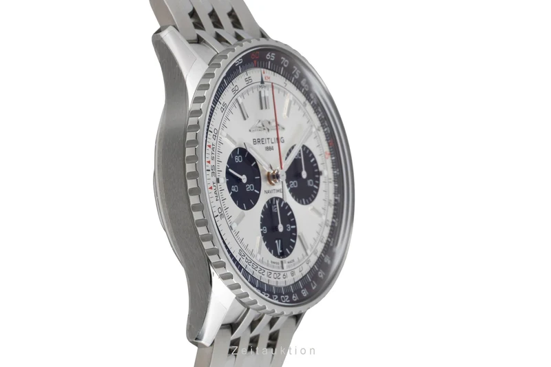 Breitling Navitimer chronograph steel automatic men's watch AB0138241G1A1 LP: 9850EUR [2603981]