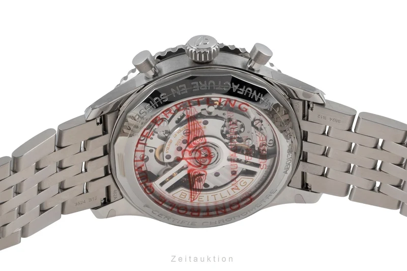 Breitling Navitimer chronograph steel automatic men's watch AB0138241G1A1 LP: 9850EUR [2603981]