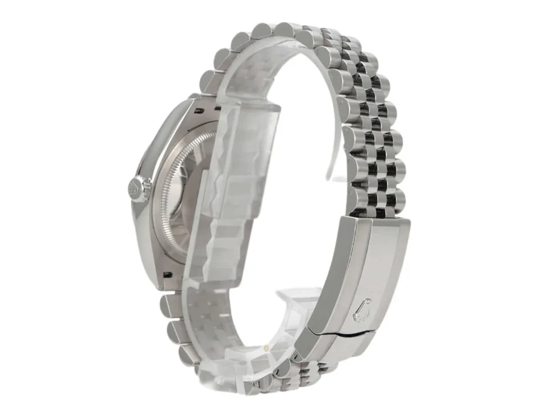 Rolex Datejust 36 Oystersteel Weißgold 126234 Silber Jubile-Band