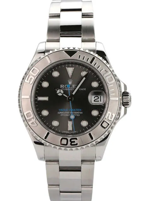 Rolex Yacht-Master 37 Edelstahl Platin 268622 Rhodium