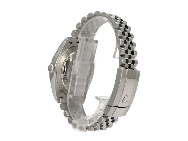 Rolex Datejust 41 Edelstahl Weißgold 126334 Silber Jubile-Band