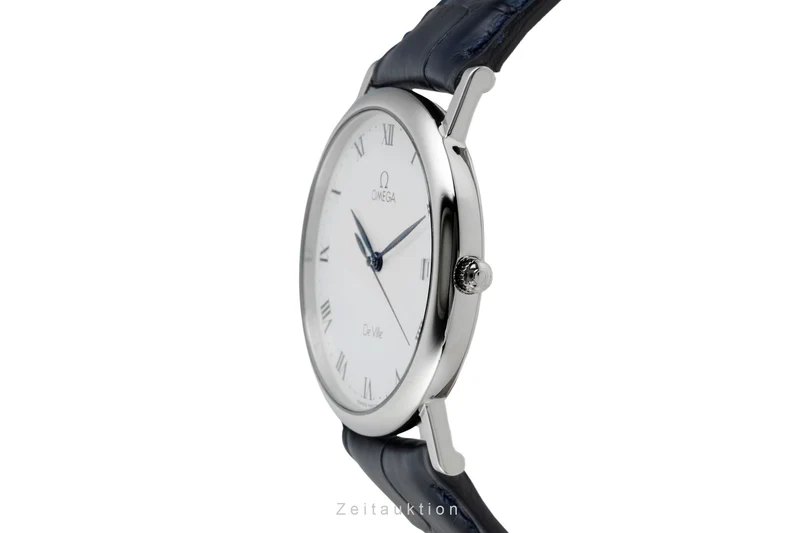 Omega De Ville steel quartz men's watch 196.2432 [2603824]