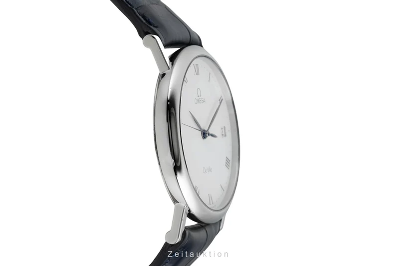 Omega De Ville steel quartz men's watch 196.2432 [2603824]