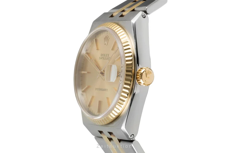 Rolex Oysterquartz steel / gold quartz men's watch 17013 [2603551]