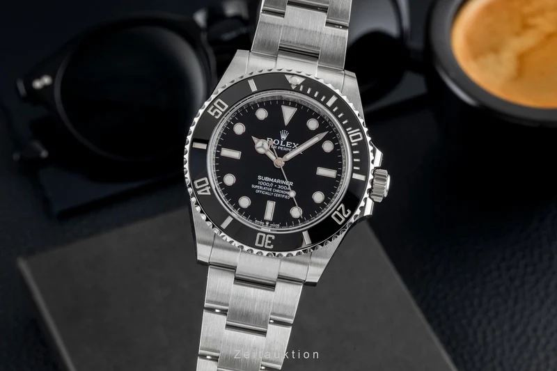 Rolex Submariner steel automatic men's watch 124060 [2604016]