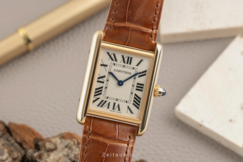 Cartier Tank 18 ct gold quartz unisex WGTA0067 LP: 13600EUR [2603904]