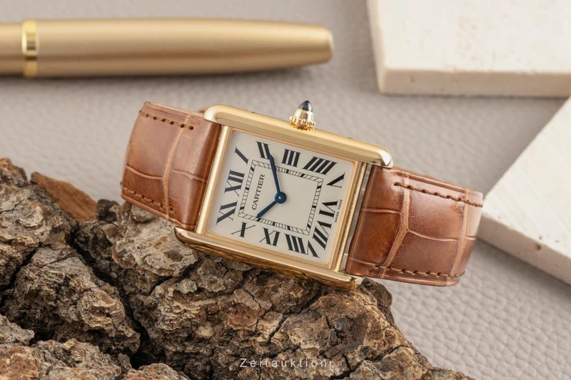 Cartier Tank 18 ct gold quartz unisex WGTA0067 LP: 13600EUR [2603904]