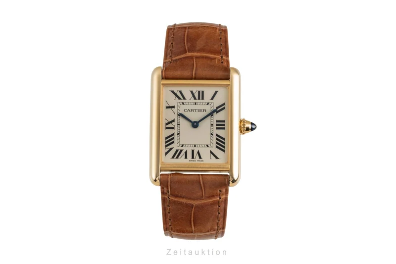 Cartier Tank 18 ct gold quartz unisex WGTA0067 LP: 13600EUR [2603904]