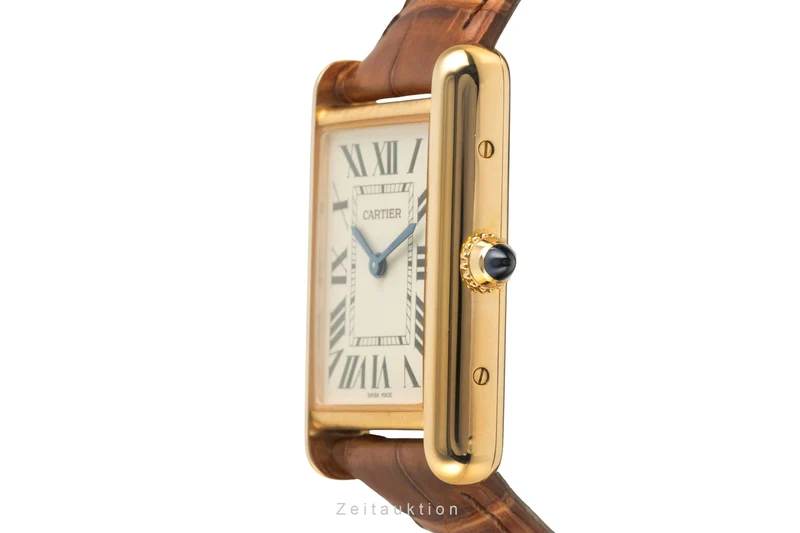 Cartier Tank 18 ct gold quartz unisex WGTA0067 LP: 13600EUR [2603904]