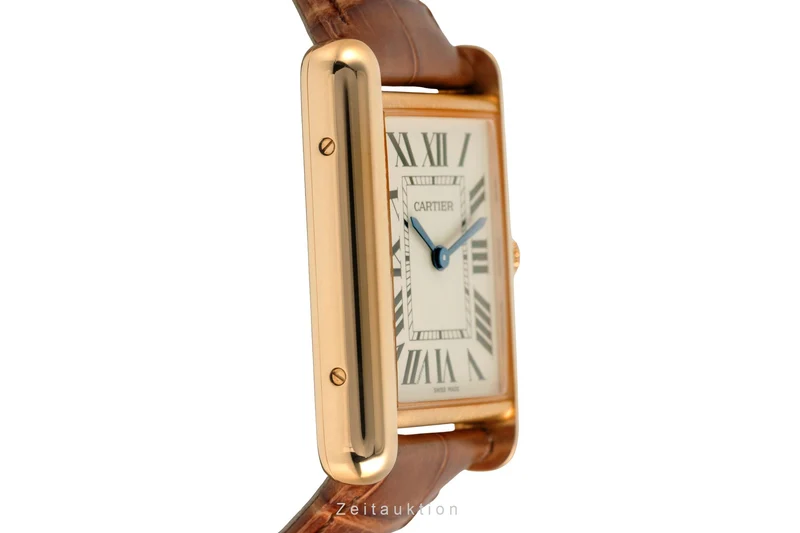 Cartier Tank 18 ct gold quartz unisex WGTA0067 LP: 13600EUR [2603904]