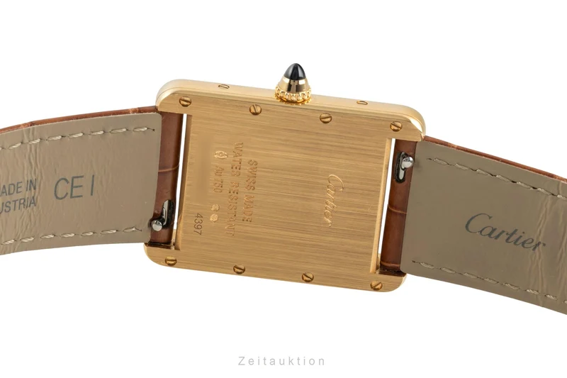 Cartier Tank 18 ct gold quartz unisex WGTA0067 LP: 13600EUR [2603904]