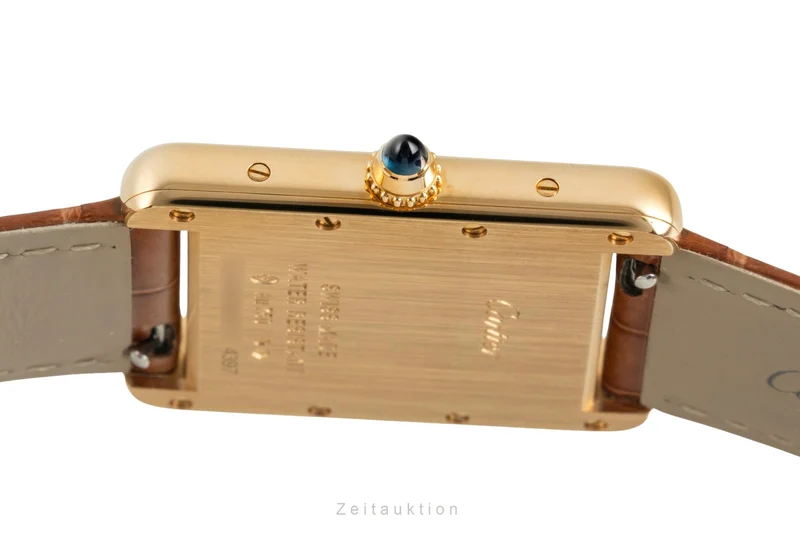 Cartier Tank 18 ct gold quartz unisex WGTA0067 LP: 13600EUR [2603904]