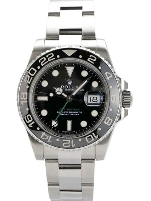 Rolex GMT-Master II Edelstahl 116710LN