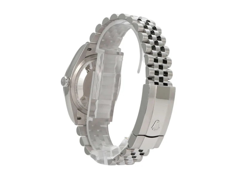 Rolex Datejust 36 Oystersteel 126200 Blau Riffelmuster Jubile-Band