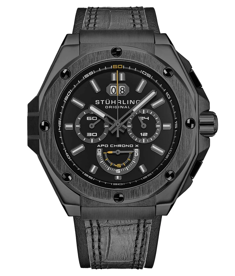 Stührling APO Chrono X 1018 44mm Timepiece
