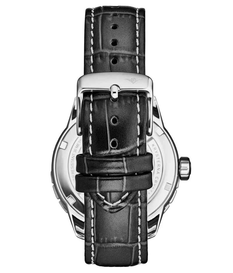 Stührling Global Voyager 1014 GMT 42mm World Timer Watch